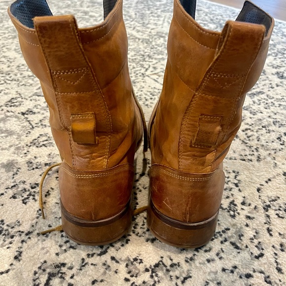 Cole Haan British tan leather boots, nike air soles, sz 12 - Picture 3 of 5